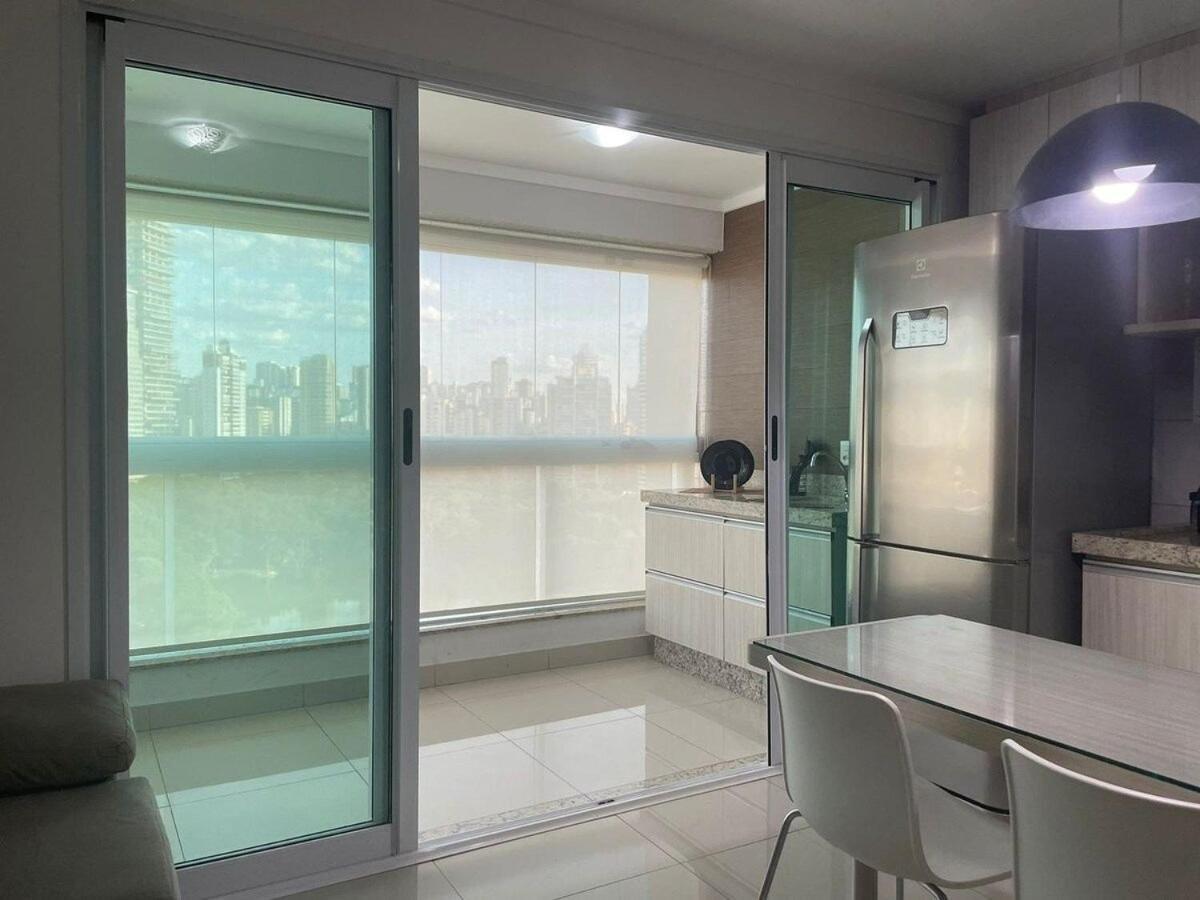 Apartment 1 Qts.| 2 Hosp. | Jacuzzi Na Varanda | Linda Vista Goiania
